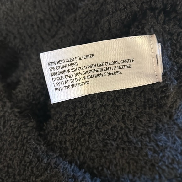 Stars Above Soft Black Teddy Bear Fleece Set / Tank & Wide Leg Pants / Women’s S - Picture 7 of 8